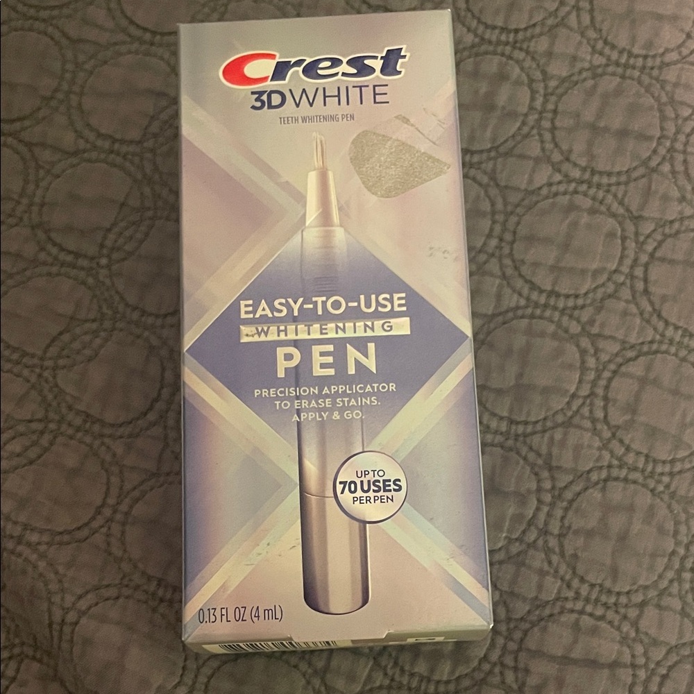 Crest 3D White Whitening Pen - Blue and Silver